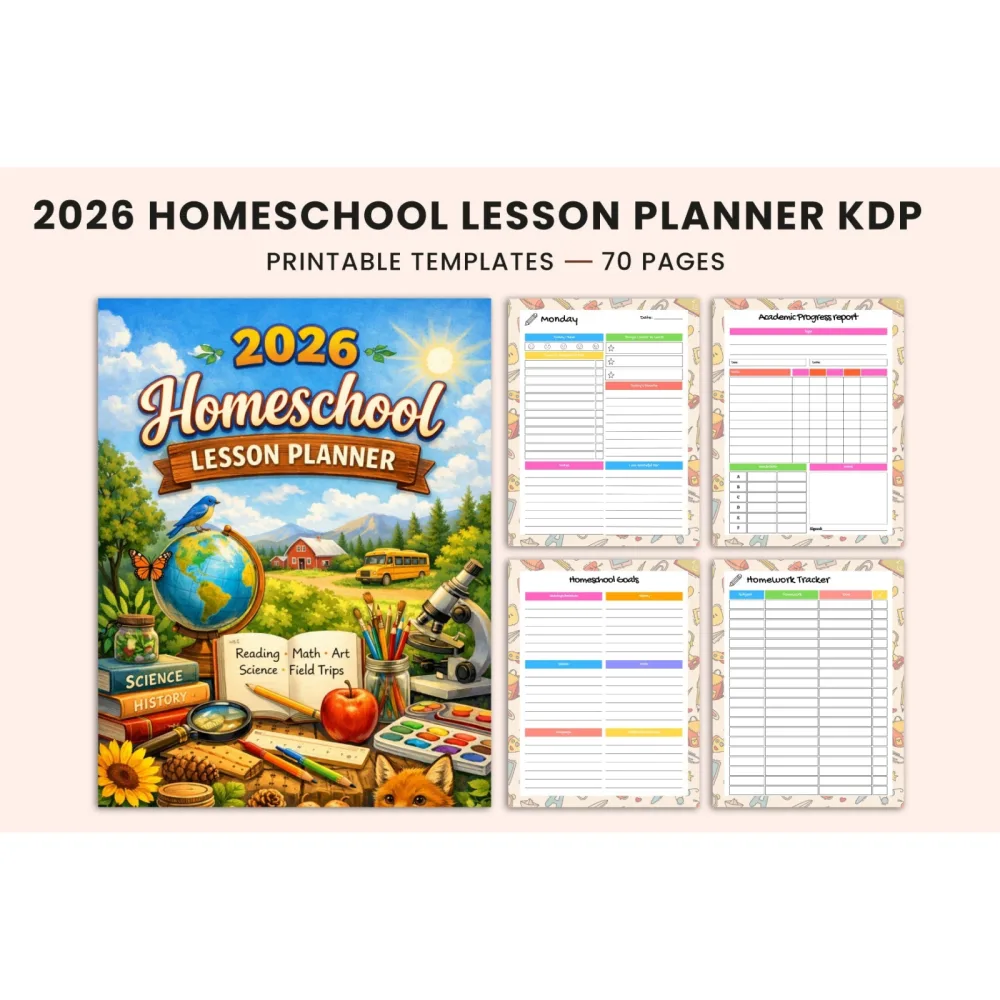 Homeschool Lesson Planner 15