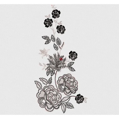 Flower Embroidery Design