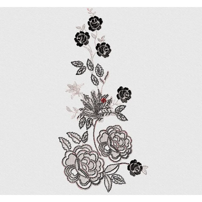 Flower Embroidery Design
