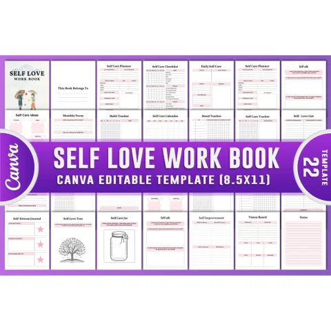 Self Love Work Planner