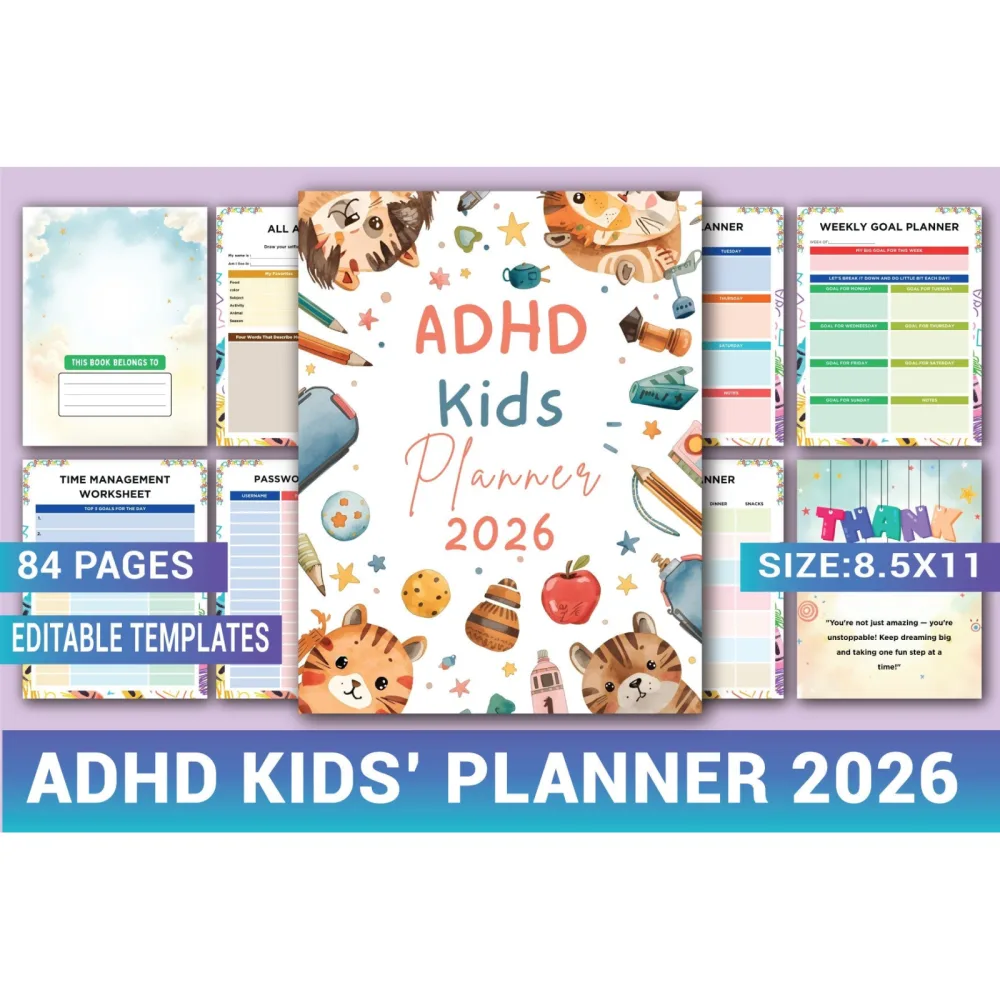 ADHD Kids Planner