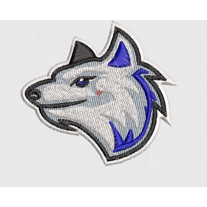 Wolf Embroidery Design