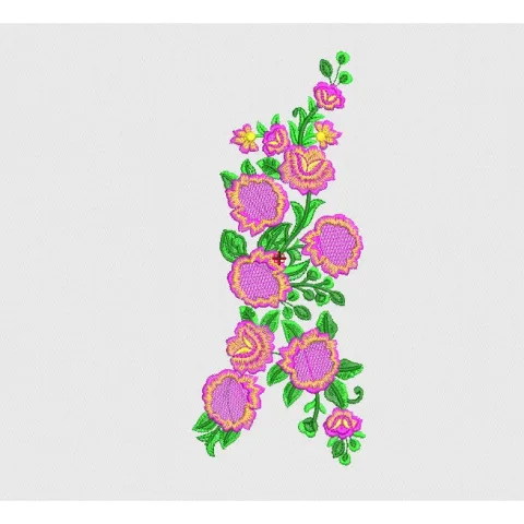 Flower Embroidery Design