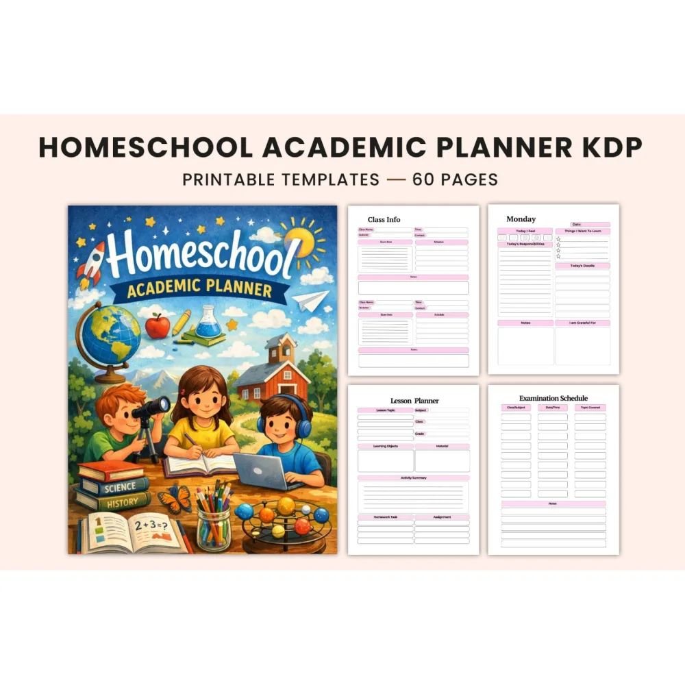 Homeschool Academic Planner