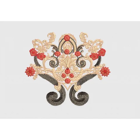 Flower Embroidery Design