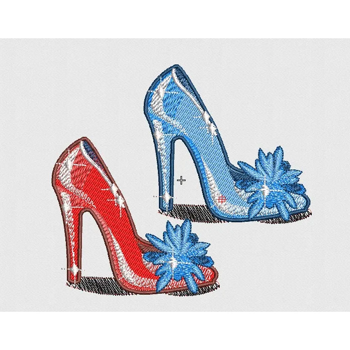 Sandal Embroidery Design