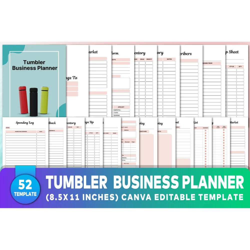 Tumbler Business Planner