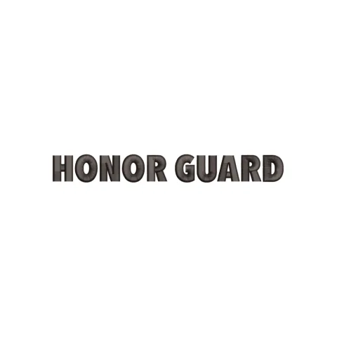 Honor Guard Embroidery Design