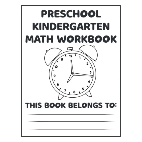 Preschool Kindergarten Math Workbook