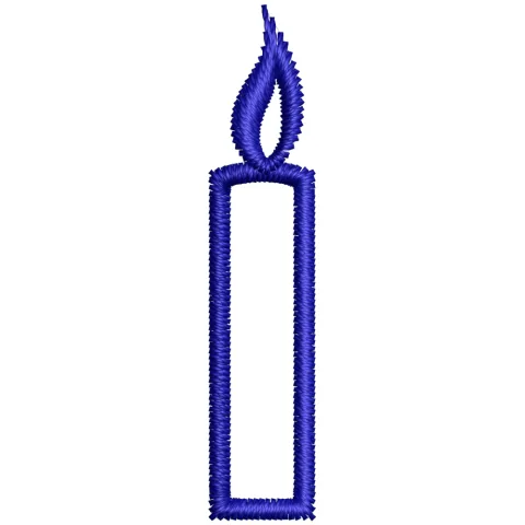 Candal Light Embroidery Design