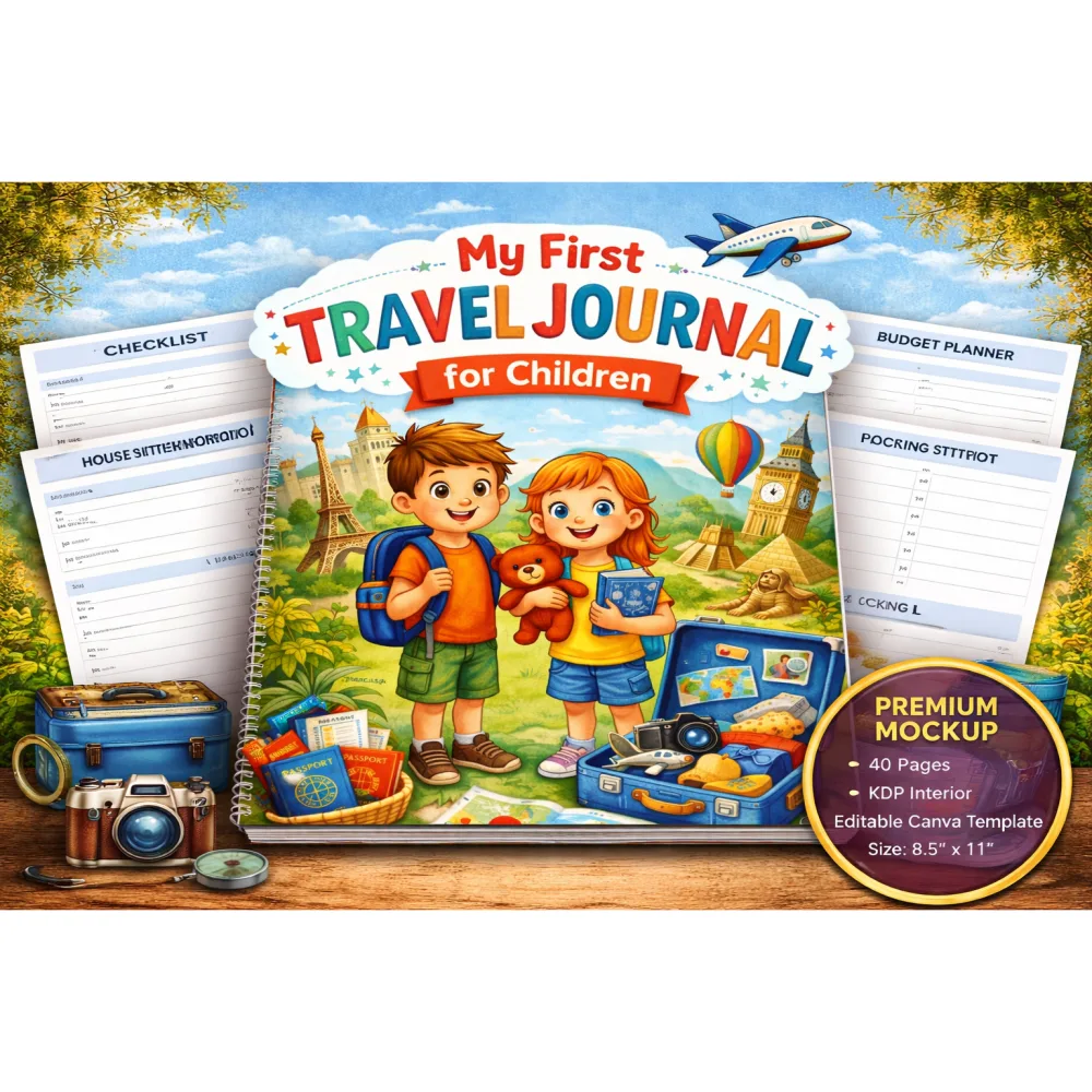 My First Travel Journal for Children