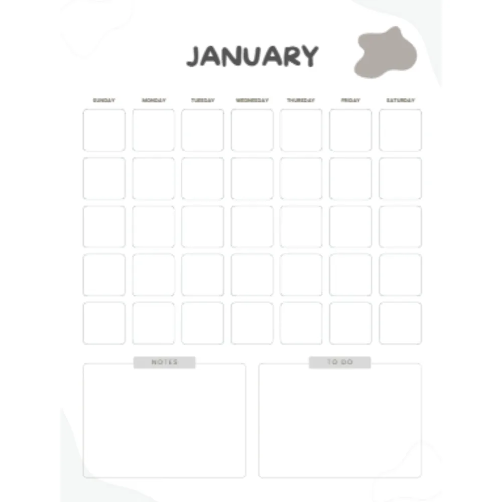 12 Monthly Calendar Bundle