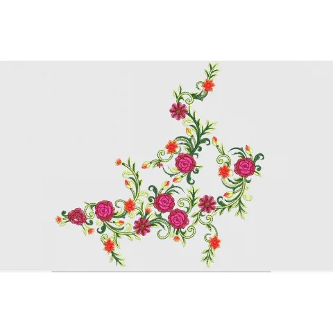 Flower Embroidery Design
