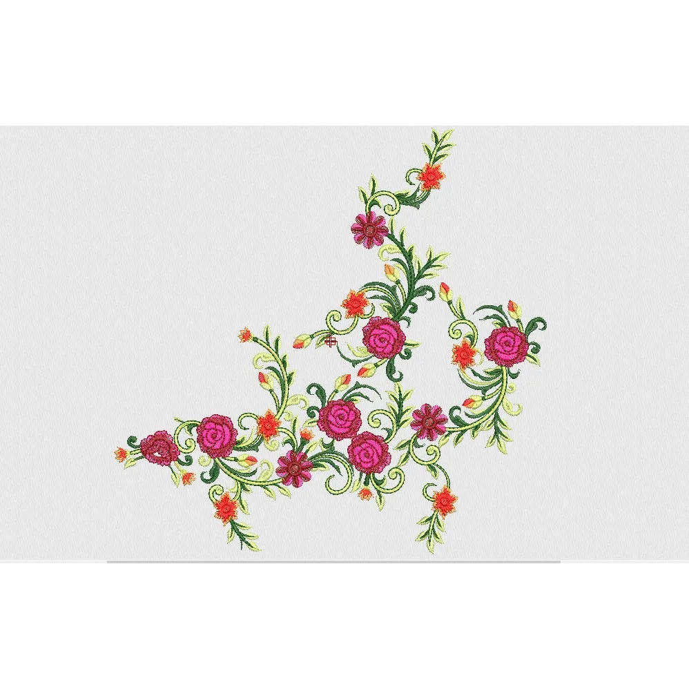 Flower Embroidery Design