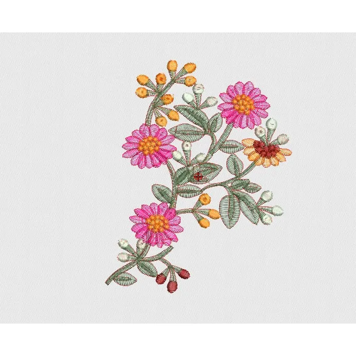 Flower Embroidery Design