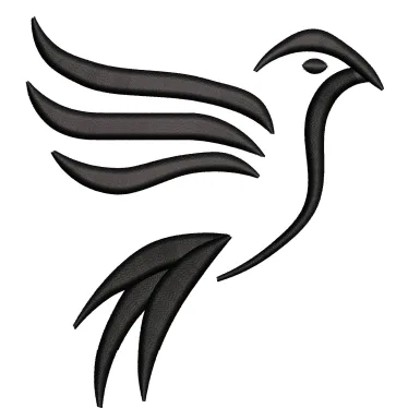 Pigeon Embroidery Design