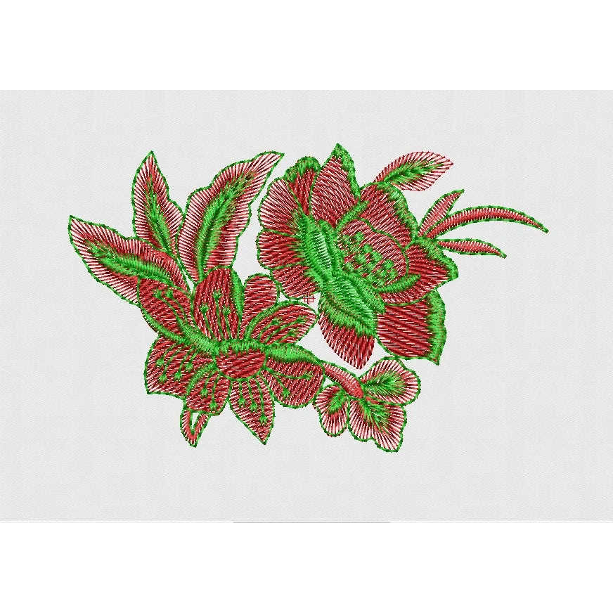 Flower Embroidery Design