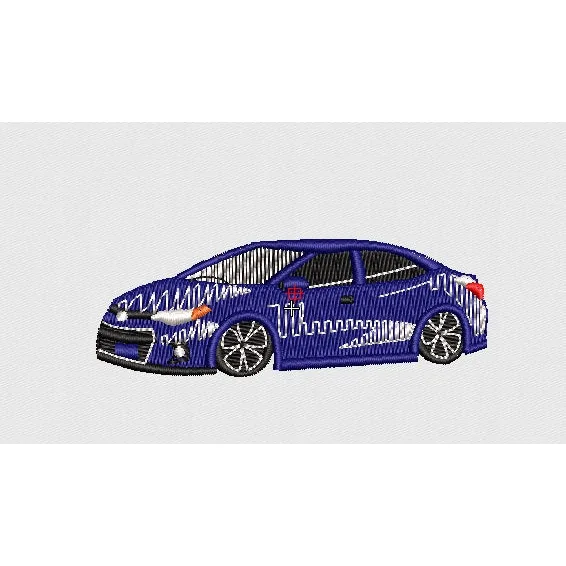 Car Embroidery Design