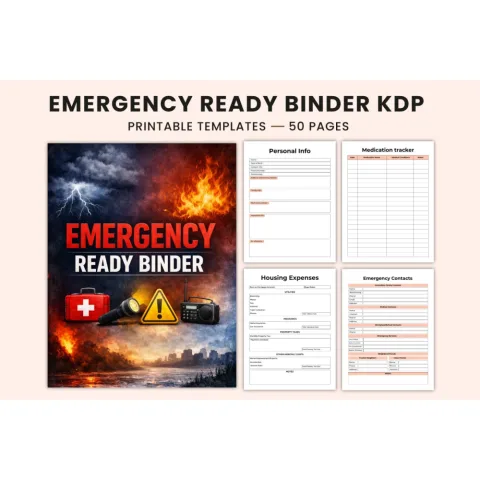 Emergency Ready Binder Planner