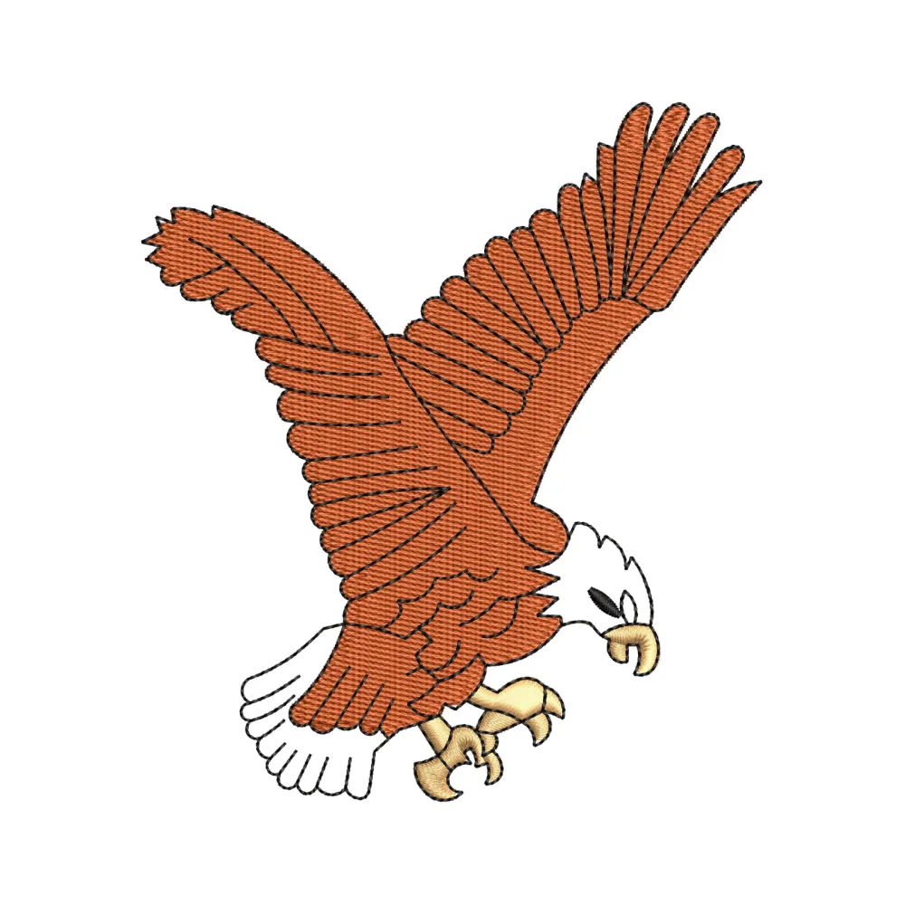 Eagle Embroidery Design