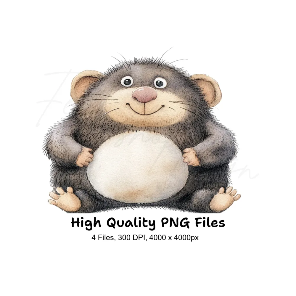 Charming Mouse Clipart Bundle