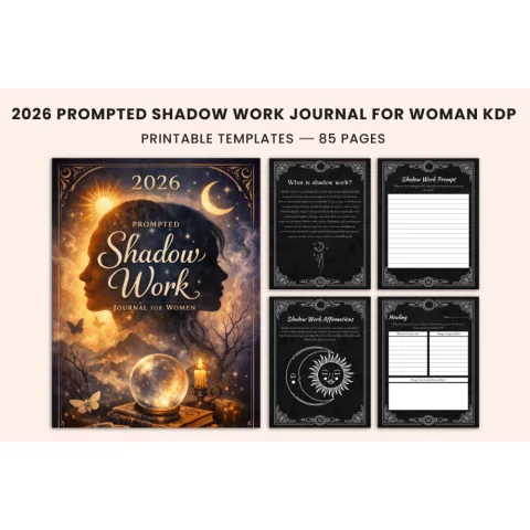 Prompted Shadow Work for Women: Journaling Prompts