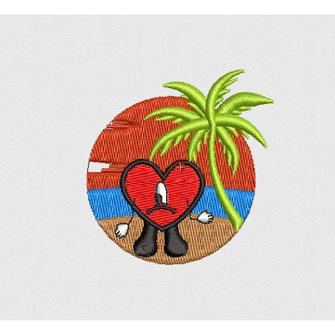 Heart Embroidery Design