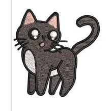 Cat Embroidery Design