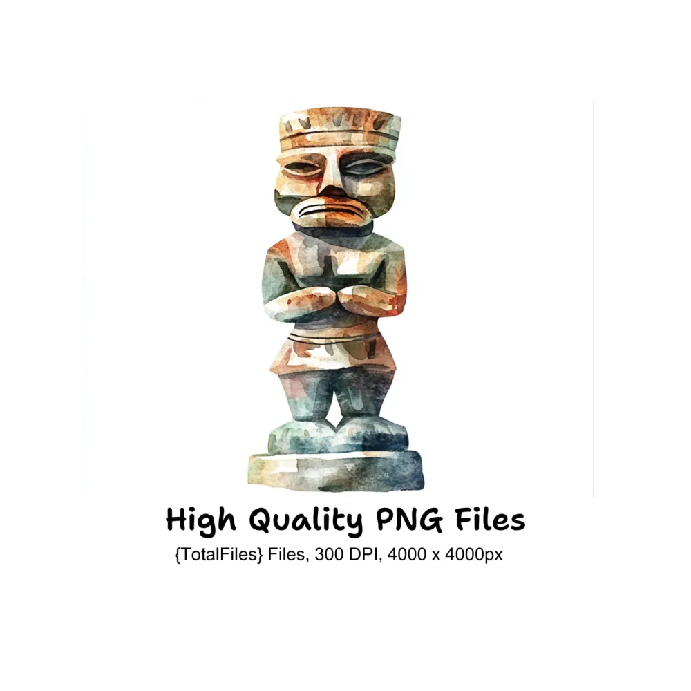 Ancient Tribal Totem Clipart Bundle
