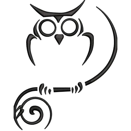Owal G Embroidery Design