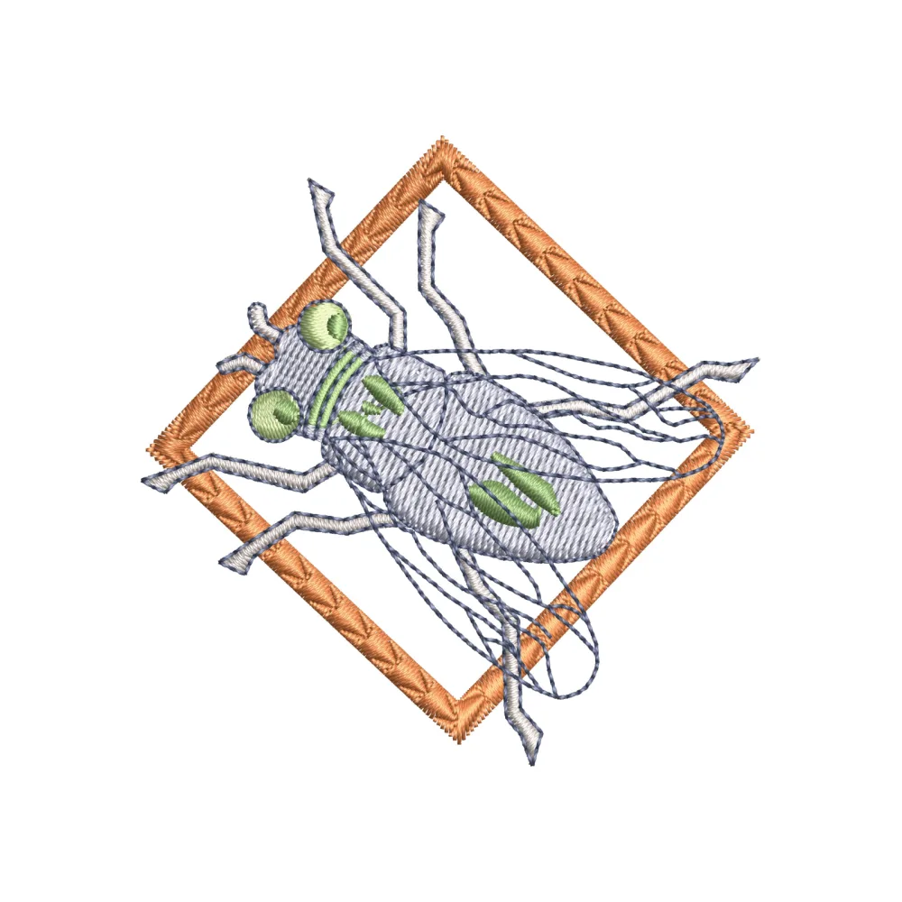 Flysqu Embroidery Design