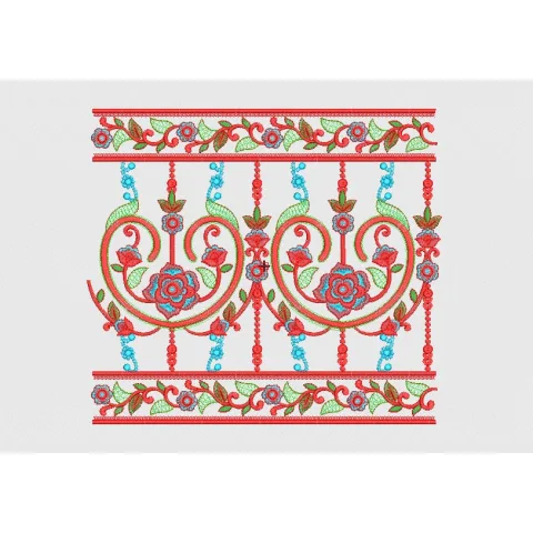 Flower Embroidery Design