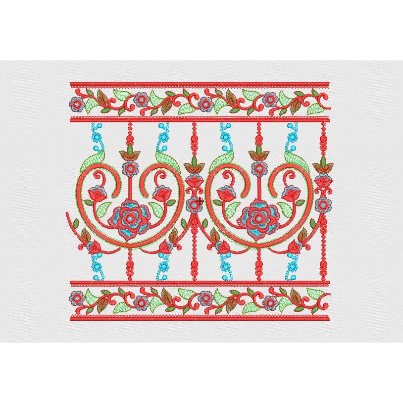 Flower Embroidery Design