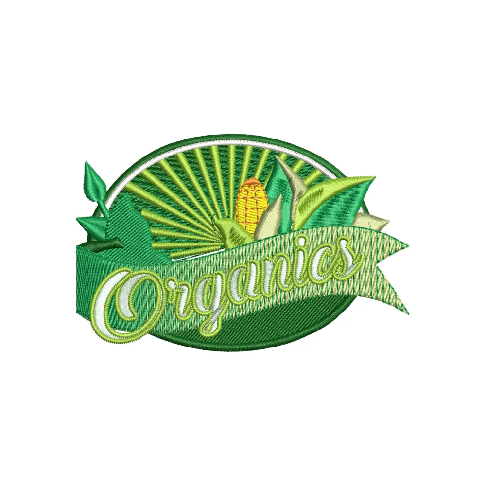 Organic Embroidery Design