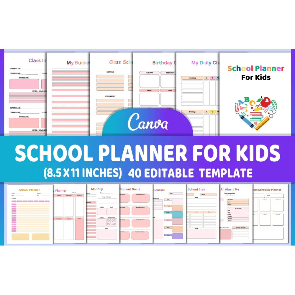 School Planner for Kids