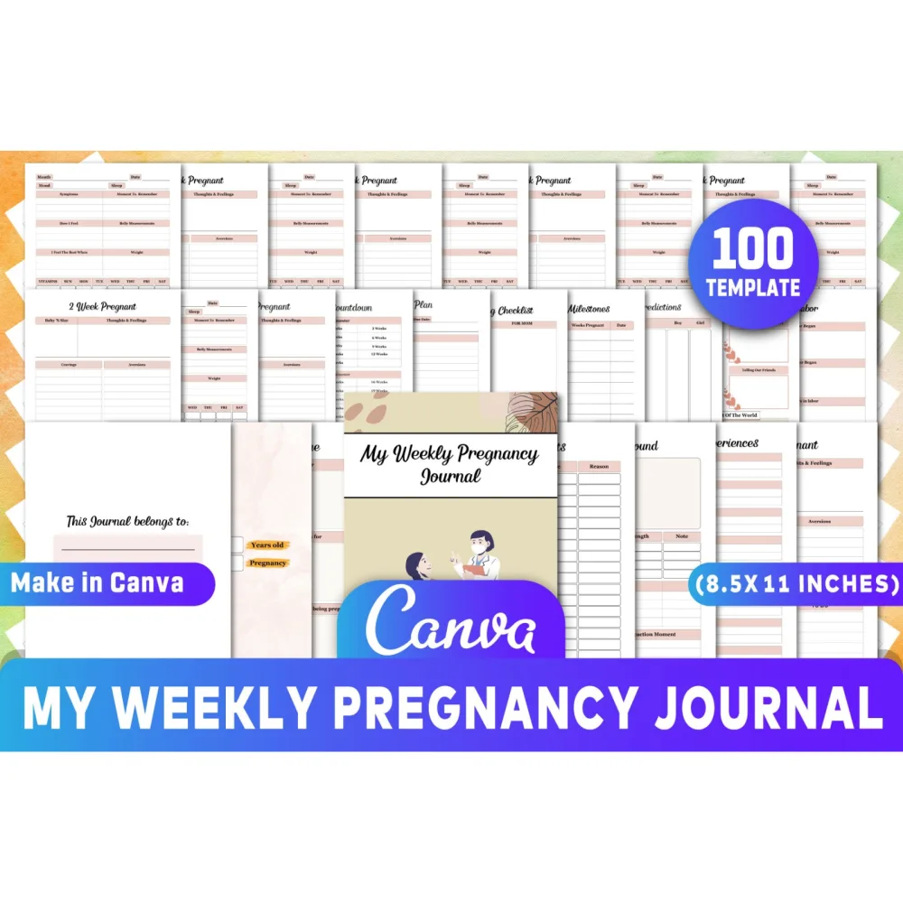 Weekly Pregnancy Journal