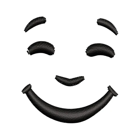 Lot Happy Sign Embroidery Design
