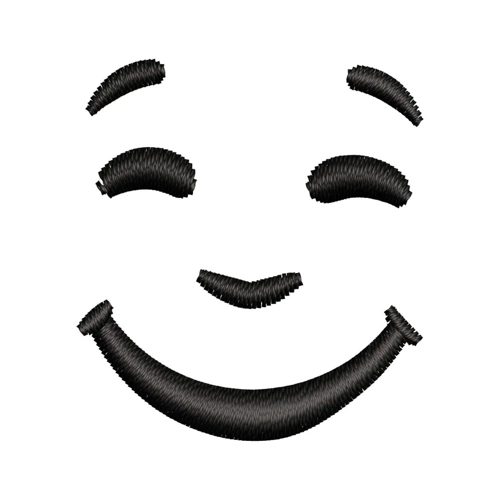 Lot Happy Sign Embroidery Design