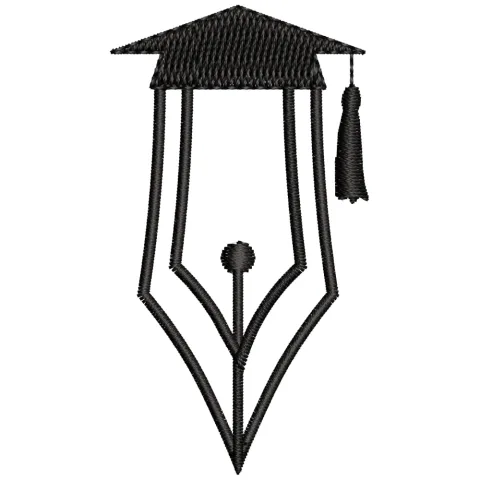 Sign of Knowledge Embroidery Design