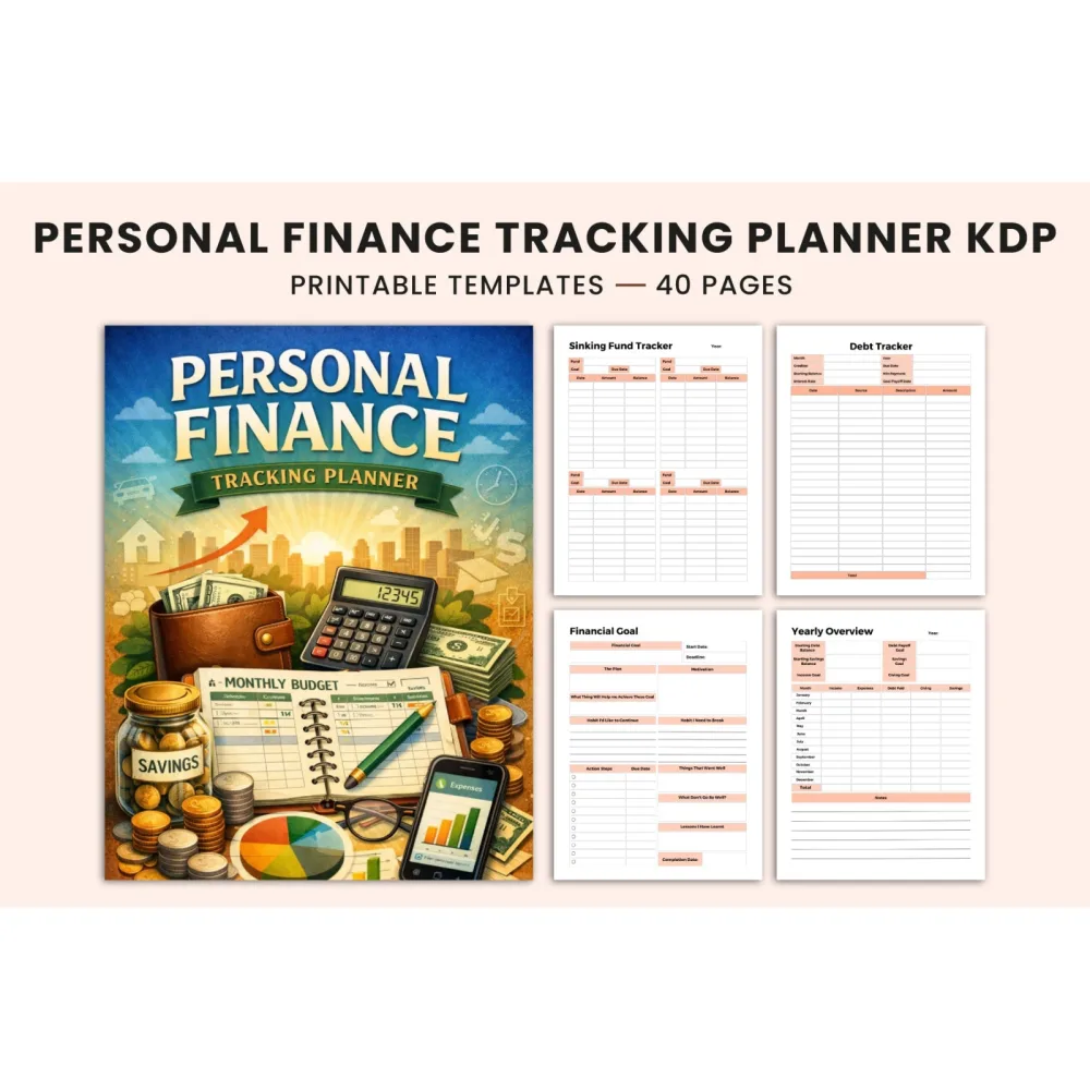 Personal Finance Tracking Planner