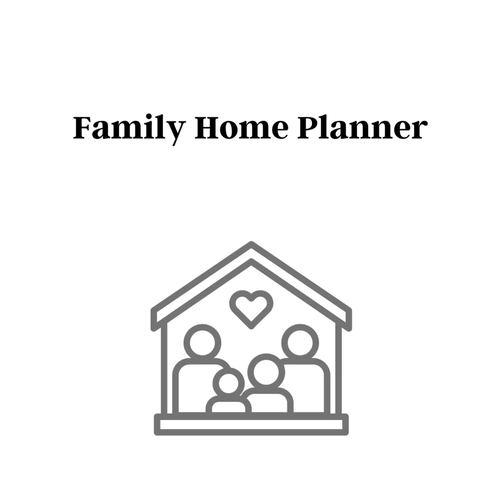 Family Home Planner Bundle