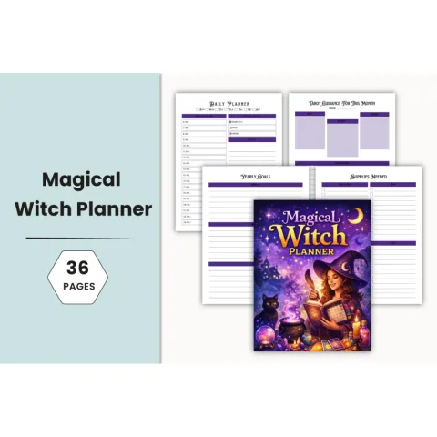Magical Witch Planner