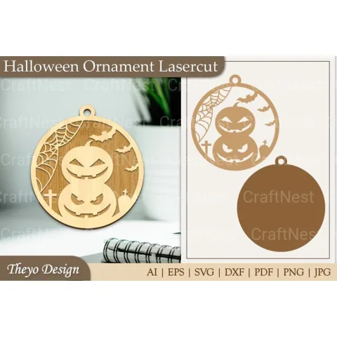 Ornament Halloween SVG Bundle