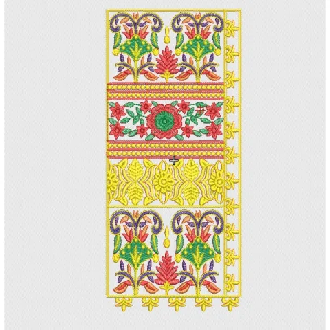 Flower Embroidery Design