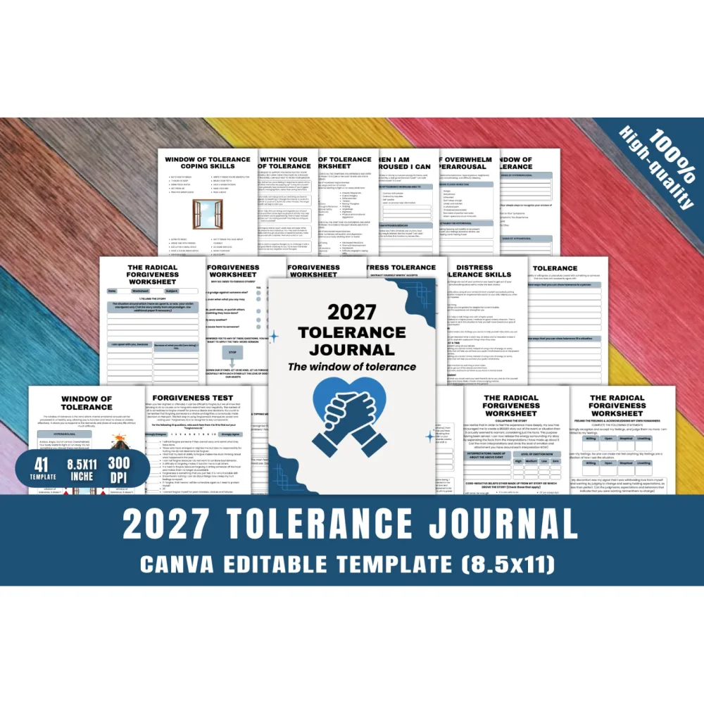 Tolerance Journal: Embrace Diversity and Inclusion