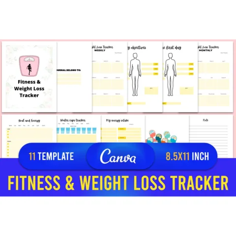 Fitness Weight Loss Planner