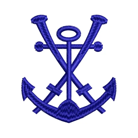 Anchor Embroidery Design