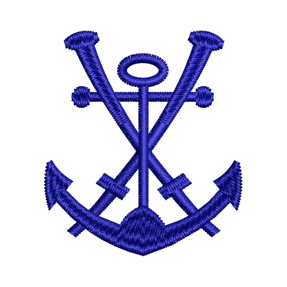 Anchor Embroidery Design