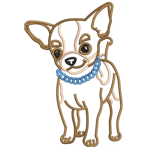 Dog Embroidery Design