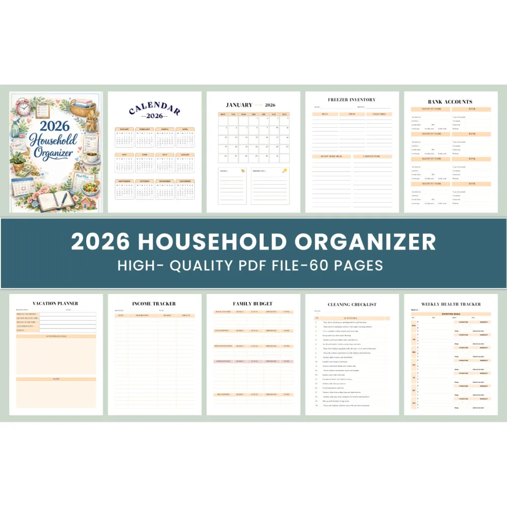 Household Binder Planner